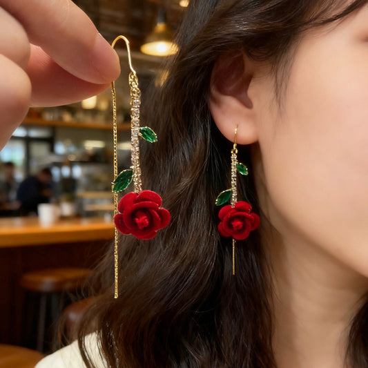 Aretes De Rosas 2x1