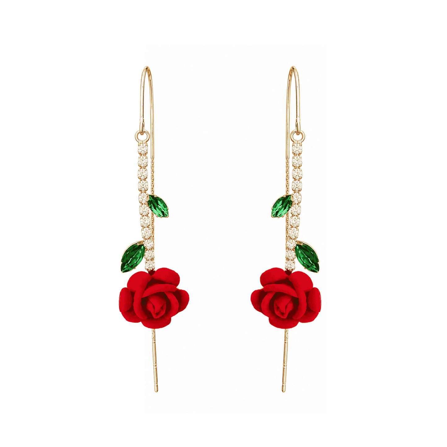 Aretes De Rosas 2x1