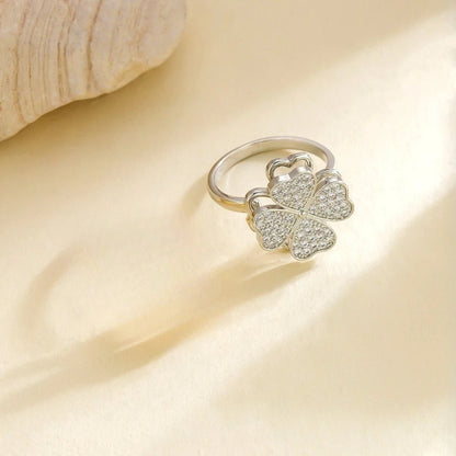 Anillo Trébol de la Buena Suerte - Amelia Joyería