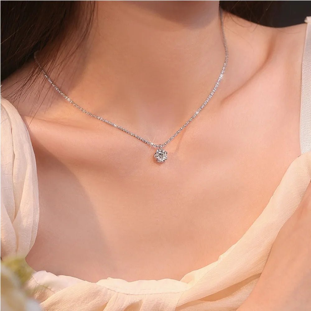 Collar Luz — Colgante Circonita - Amelia Joyería