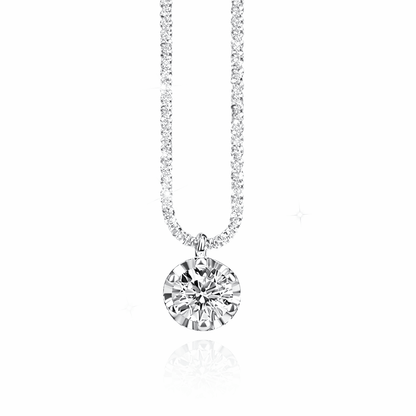 Collar Luz — Colgante Circonita - Amelia Joyería