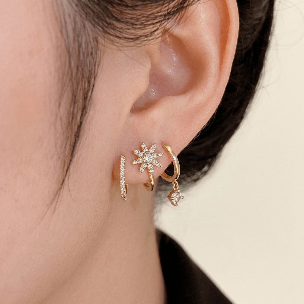 Pendientes de Garra - Amelia Joyería