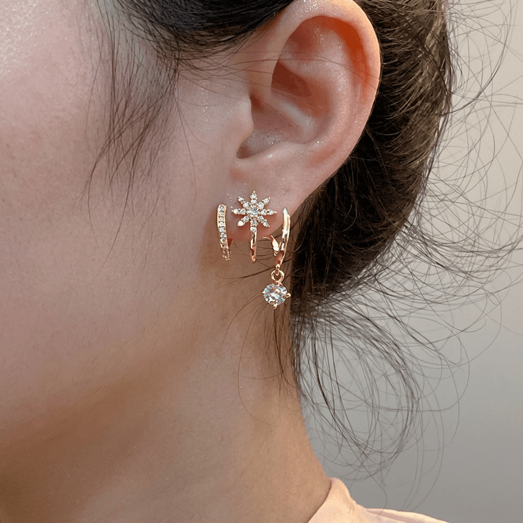 Pendientes de Garra - Amelia Joyería