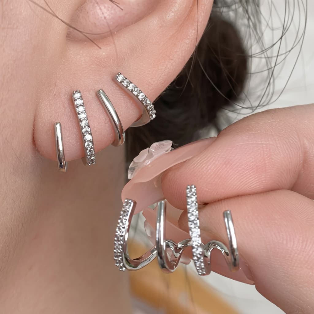 Pendientes de Garra - Amelia Joyería