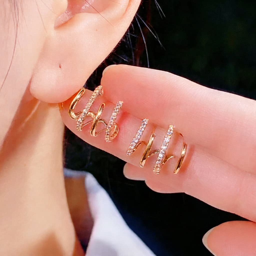 Pendientes de Garra - Amelia Joyería