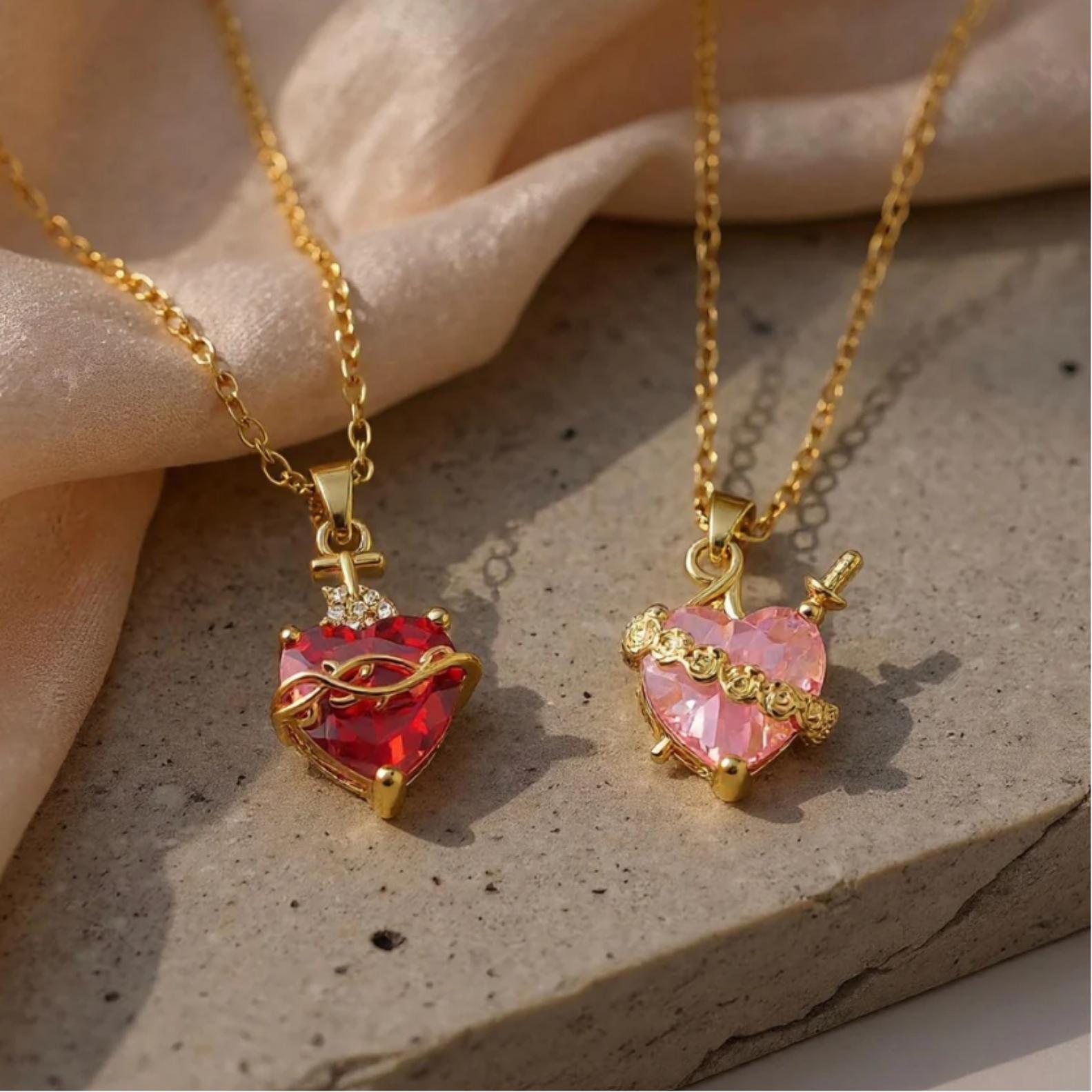 PROMOCIÓN 2x1 Cadena Corazón Santo🎁 - Amelia Joyería