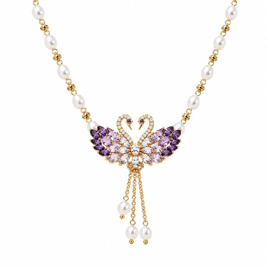 PROMOCIÓN 2x1 - COLGANTE CISNES🎁 - Amelia Joyería