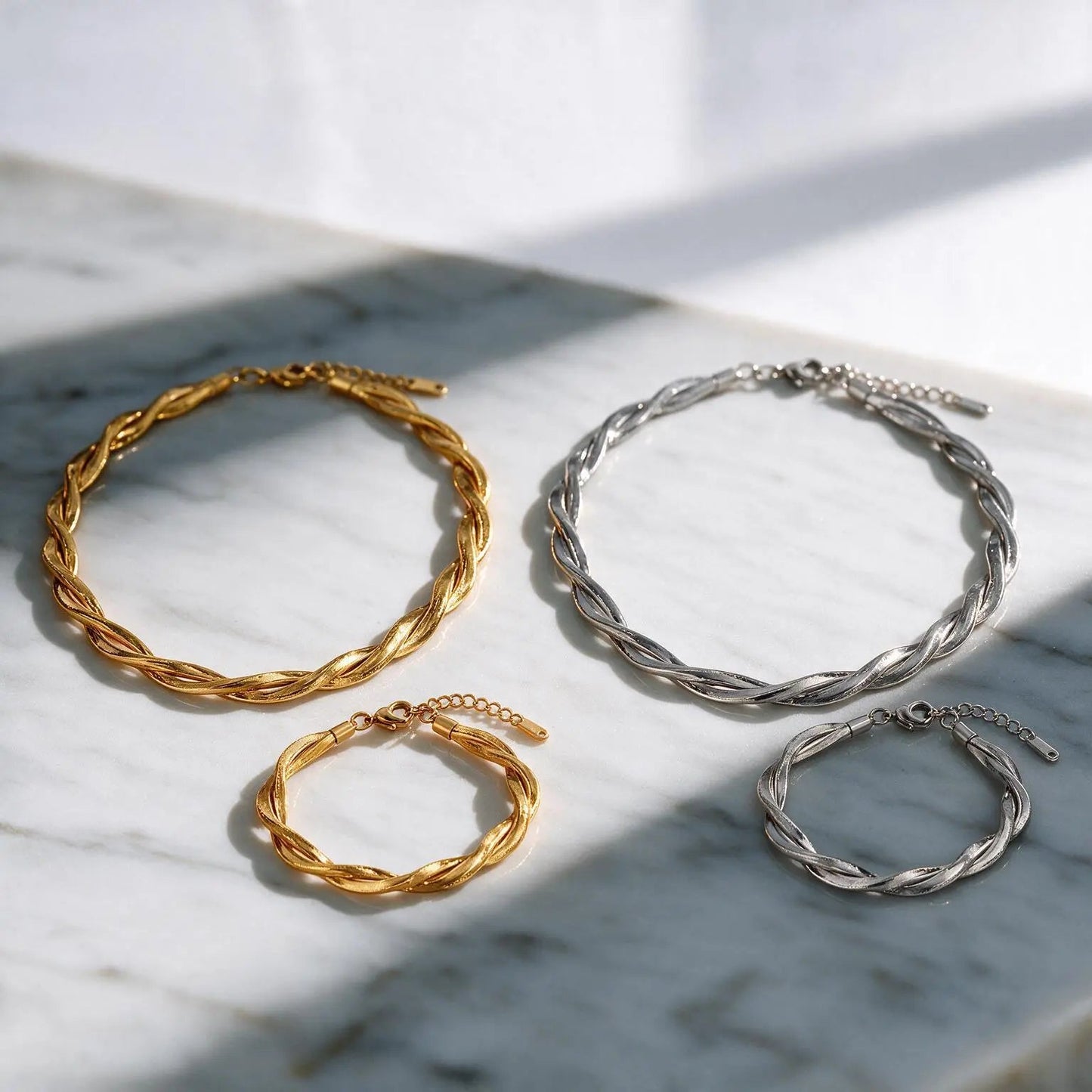 PROMOCIÓN 2x1 CONJUNTO ESPIGA TRENZADA🎁 - Amelia Joyería