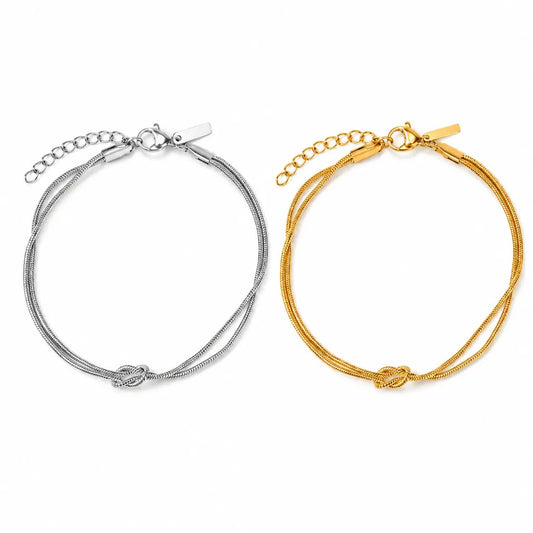 PROMOCIÓN 2x1 - Pulsera Nudo Eterno - Amelia Joyería